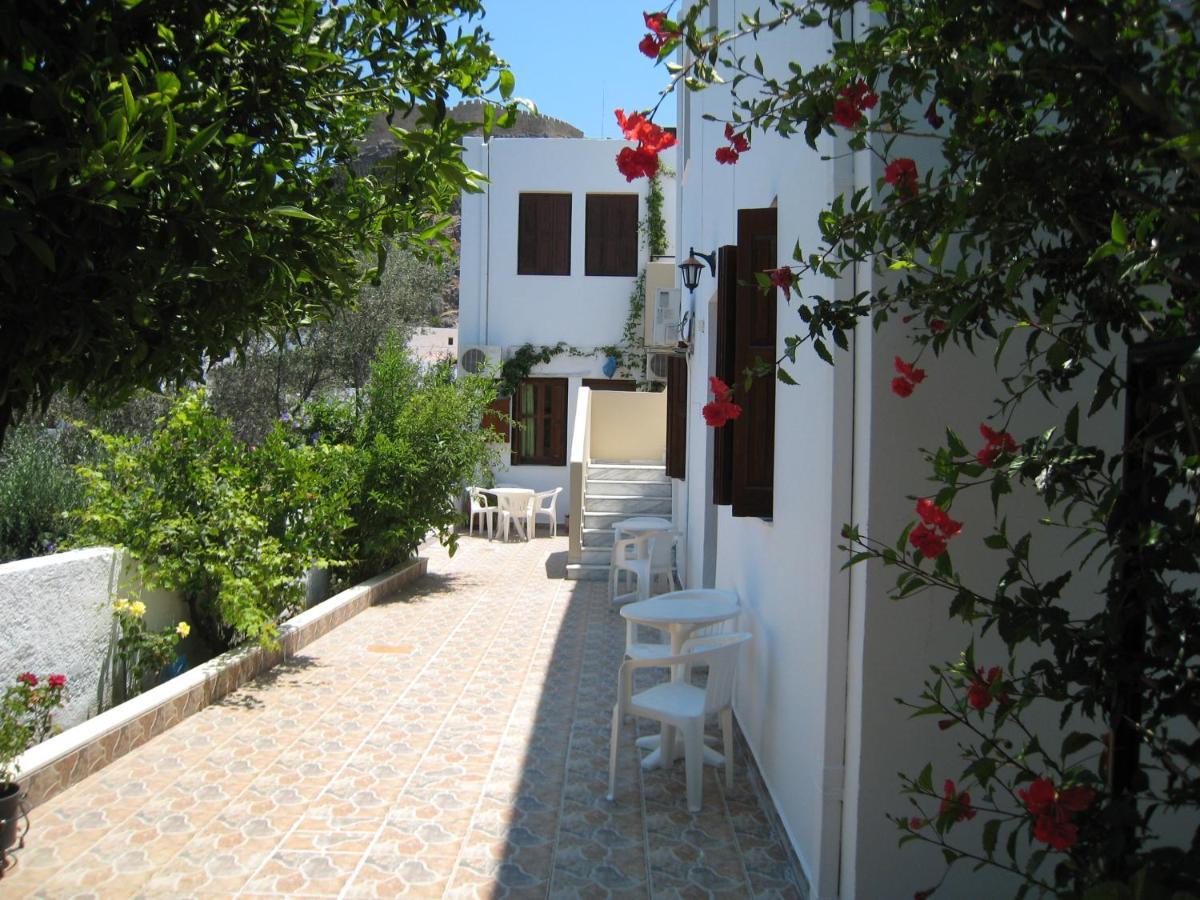 Eleftheria Lindian Studios I Линдос Экстерьер фото